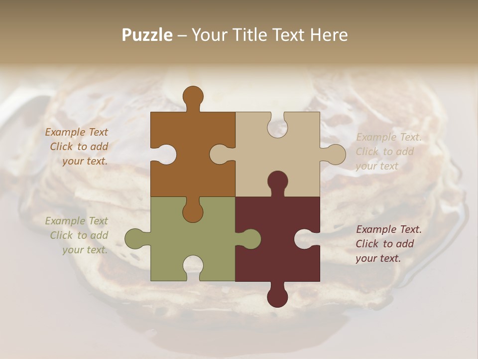 Food Plant Half PowerPoint Template