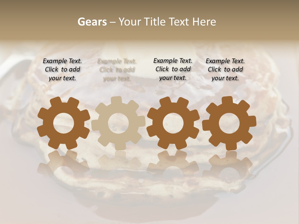 Food Plant Half PowerPoint Template