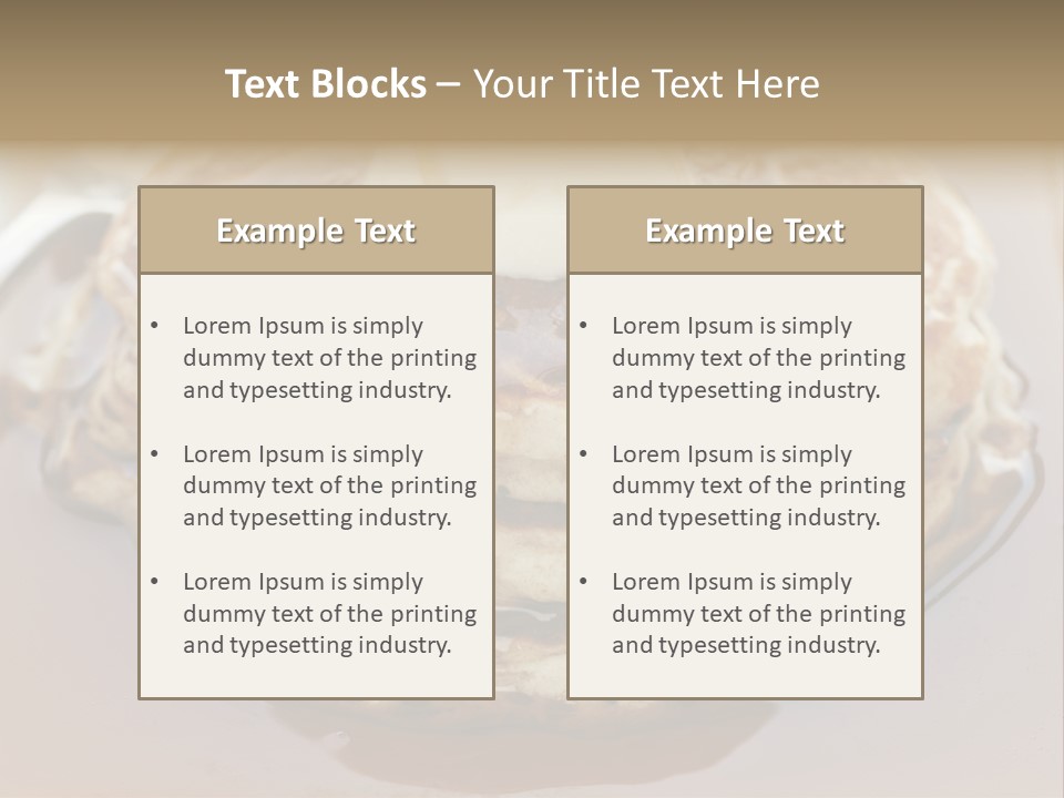 Food Plant Half PowerPoint Template