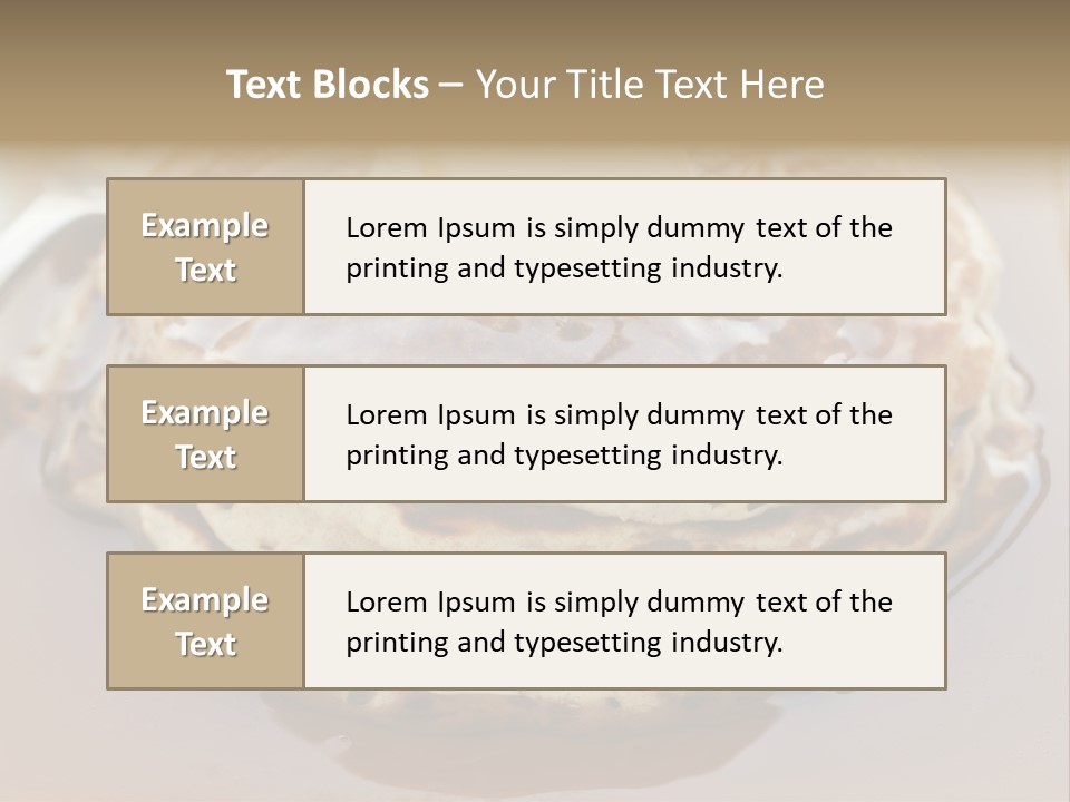 Food Plant Half PowerPoint Template