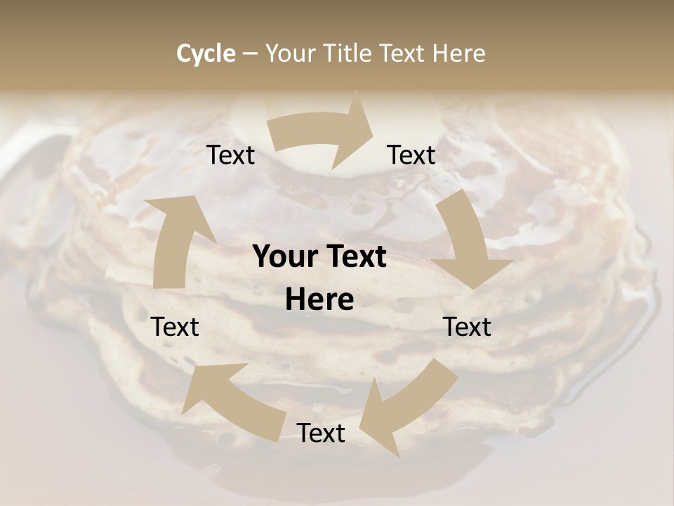 Food Plant Half PowerPoint Template