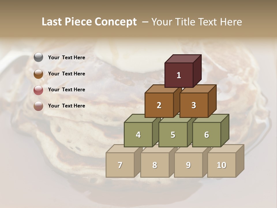 Food Plant Half PowerPoint Template