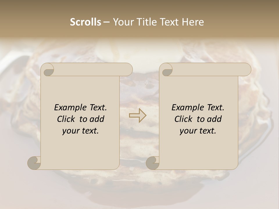 Food Plant Half PowerPoint Template