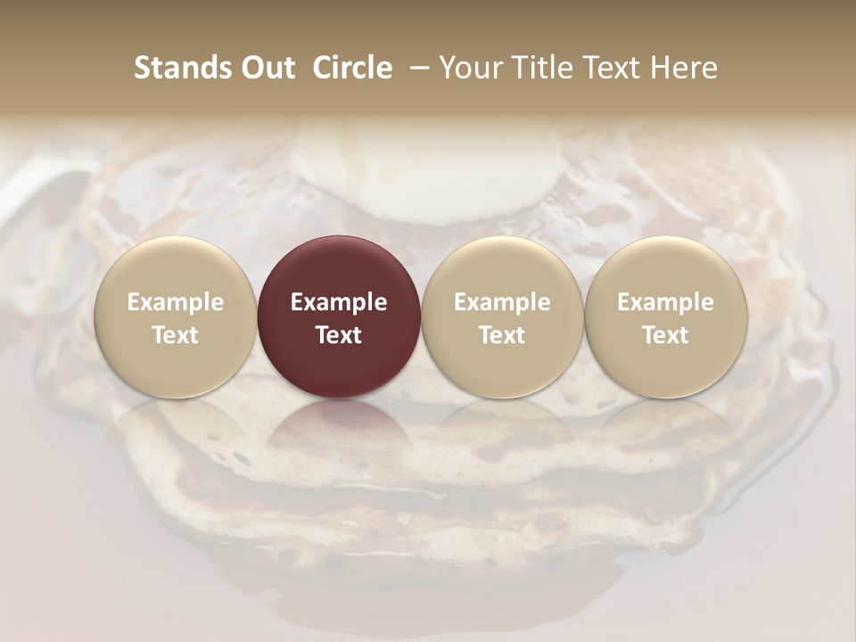 Food Plant Half PowerPoint Template