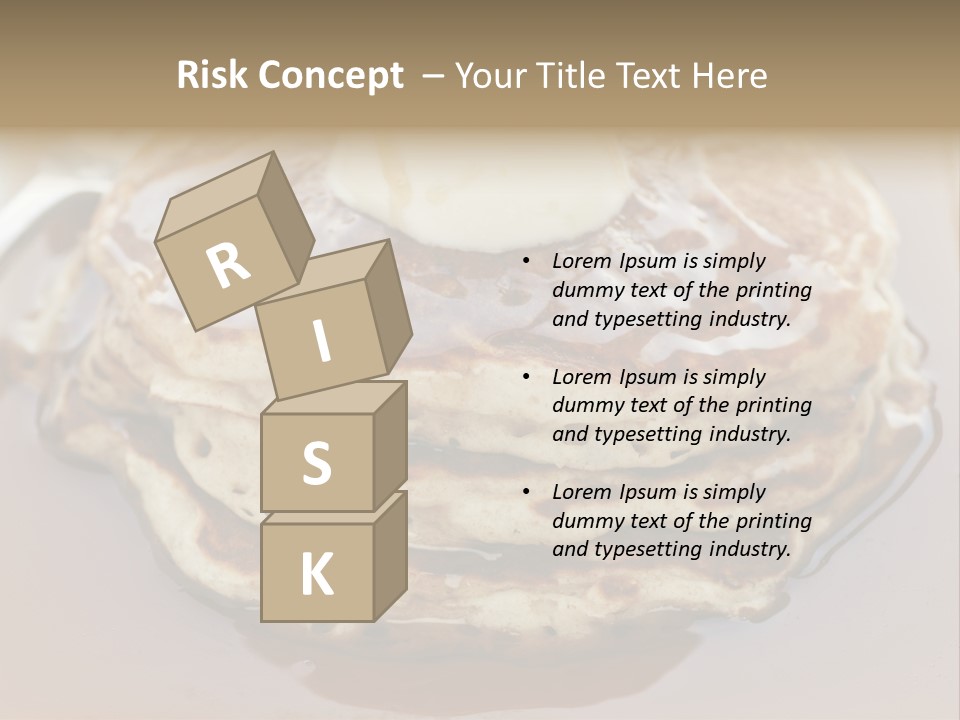 Food Plant Half PowerPoint Template