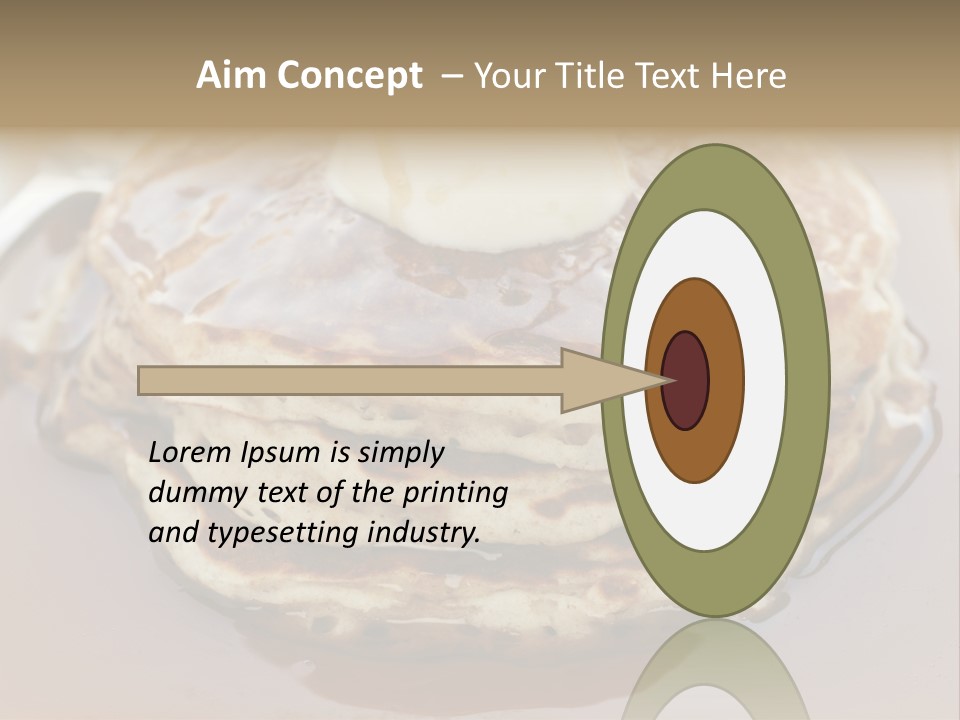 Food Plant Half PowerPoint Template