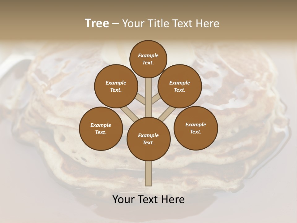 Food Plant Half PowerPoint Template