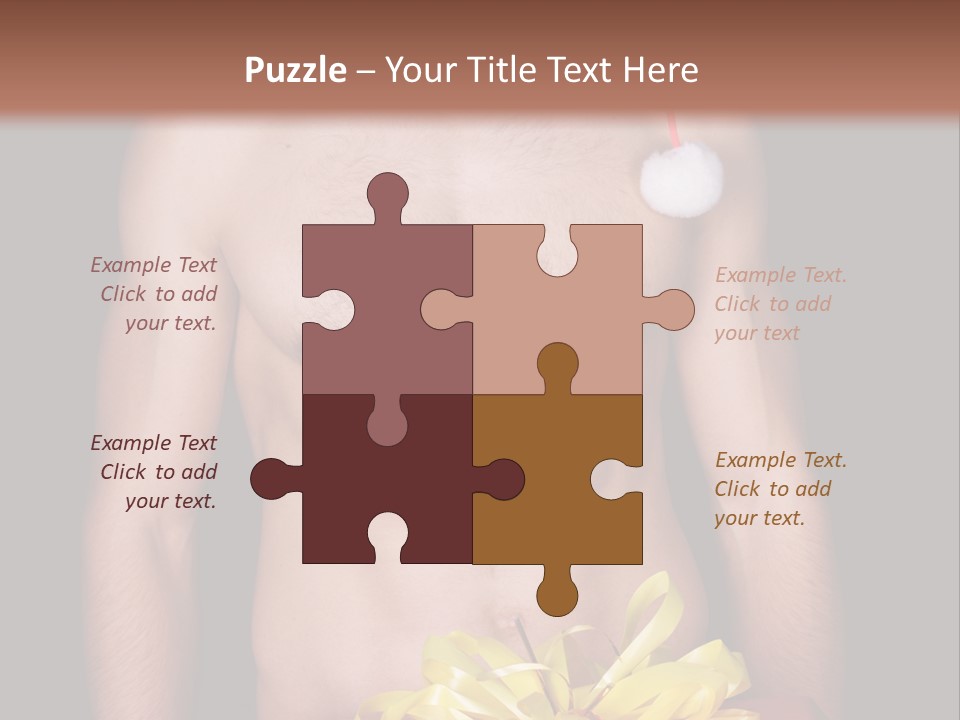 Black Xmas Emotional PowerPoint Template