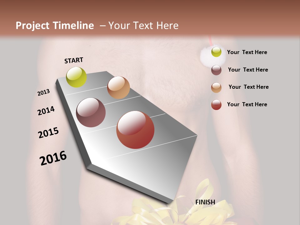 Black Xmas Emotional PowerPoint Template