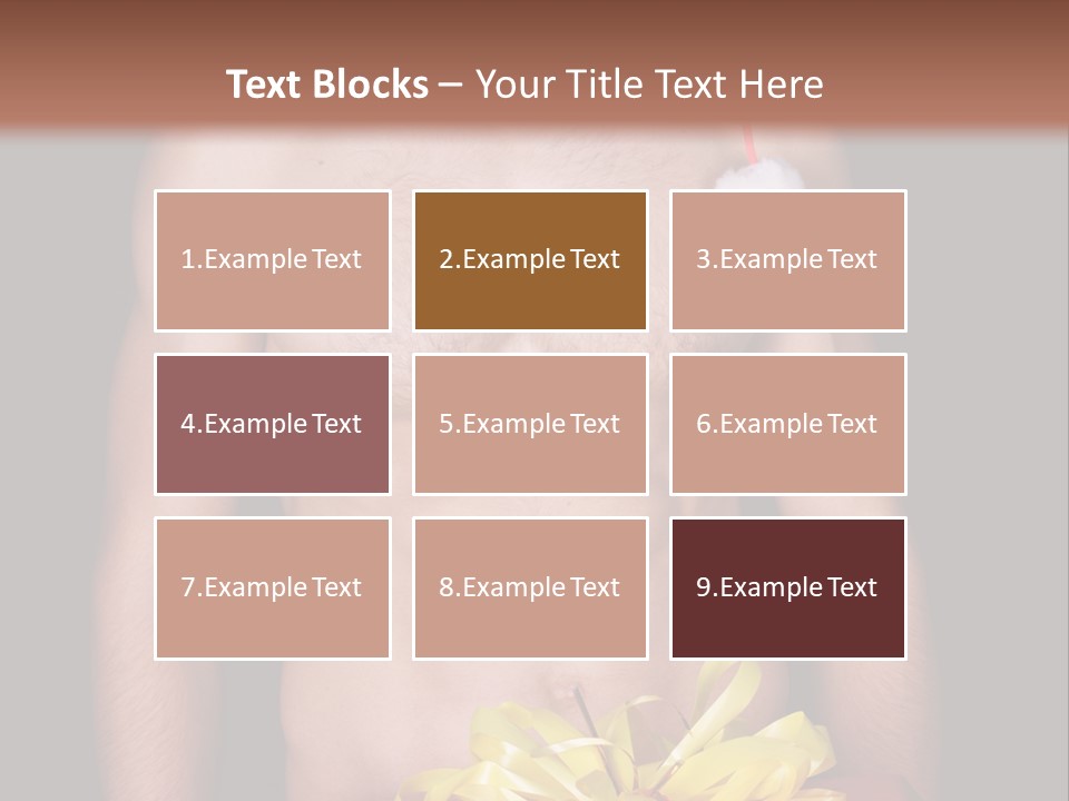 Black Xmas Emotional PowerPoint Template