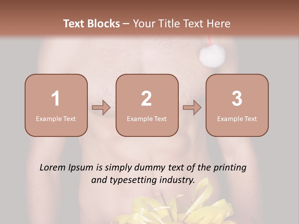 Black Xmas Emotional PowerPoint Template