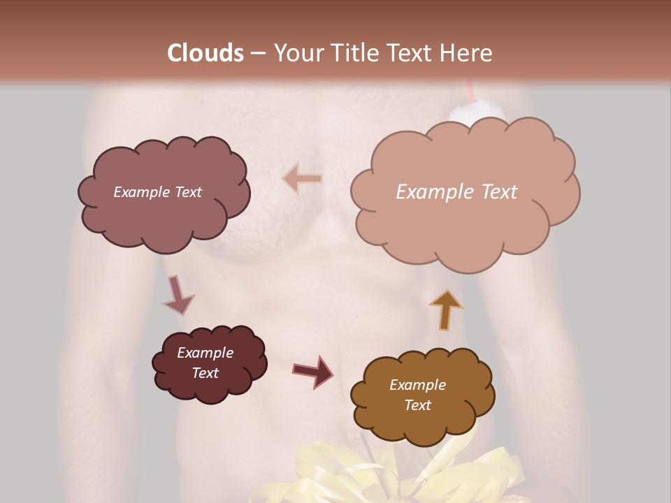 Black Xmas Emotional PowerPoint Template