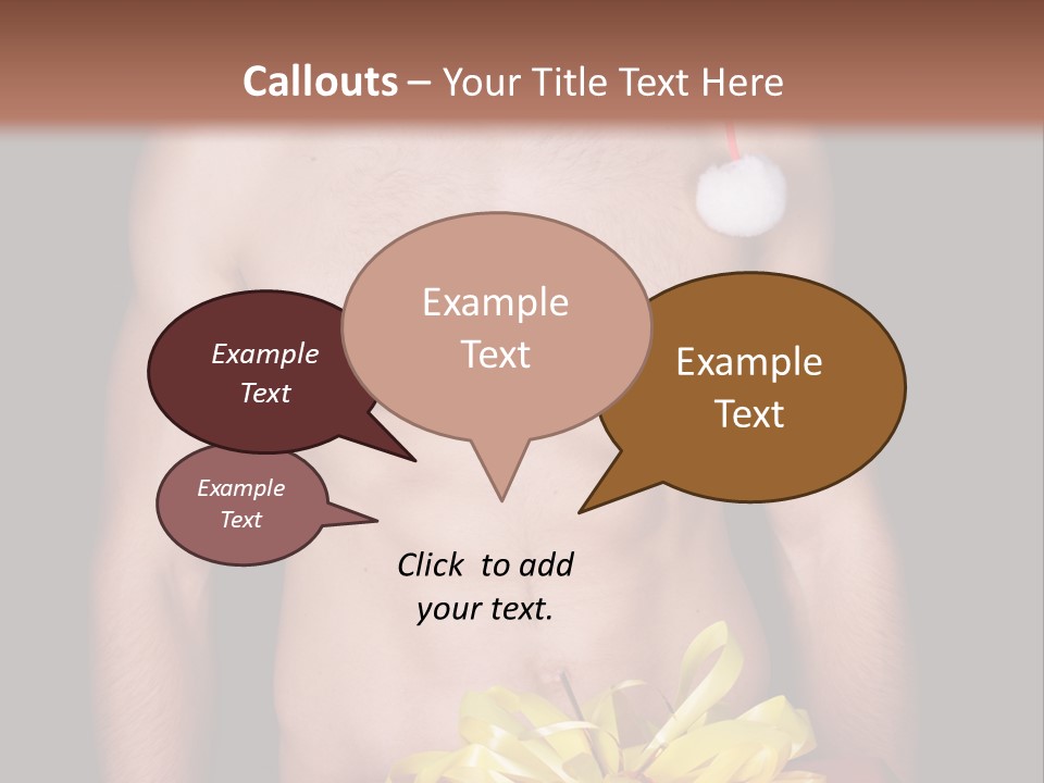 Black Xmas Emotional PowerPoint Template