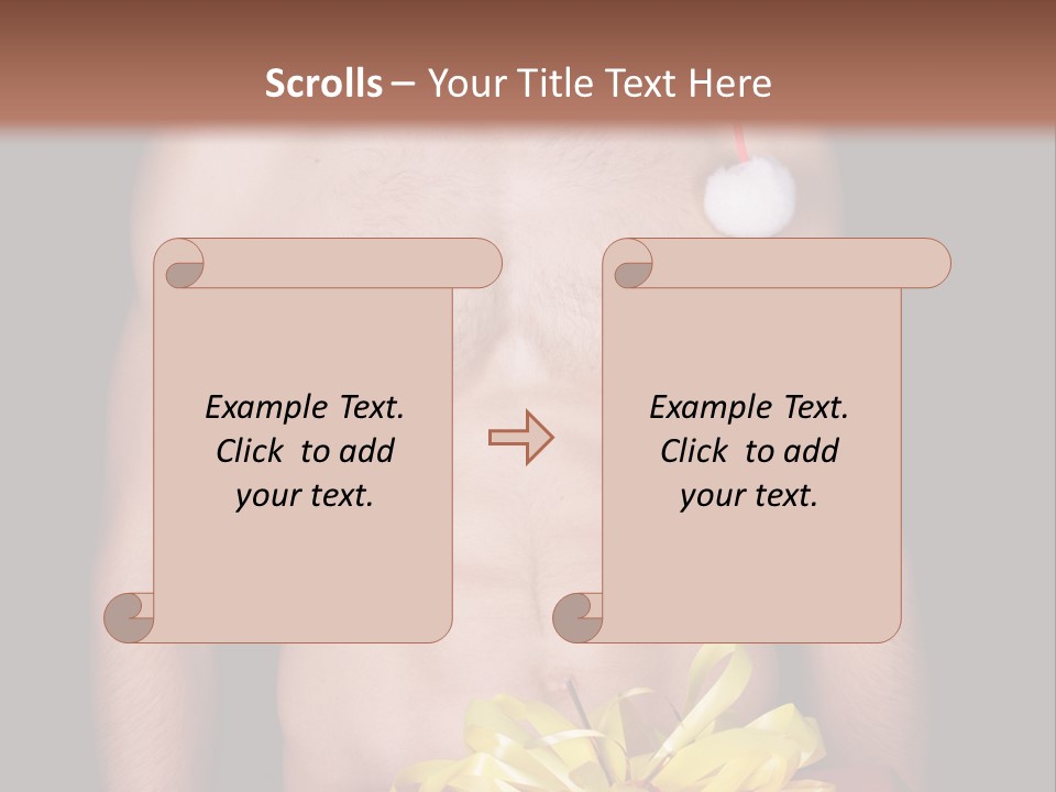 Black Xmas Emotional PowerPoint Template
