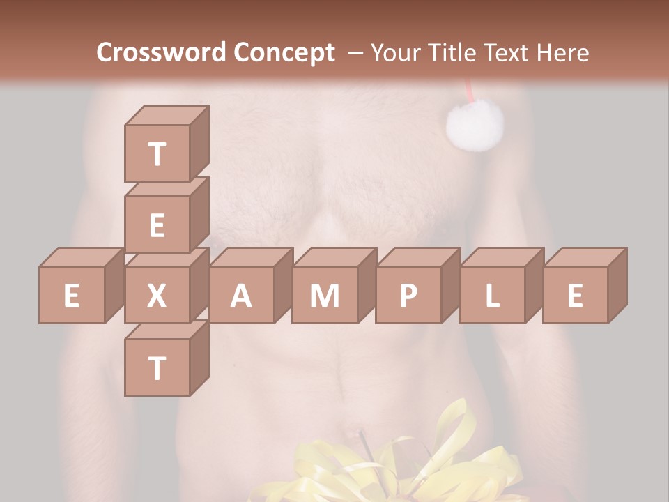 Black Xmas Emotional PowerPoint Template