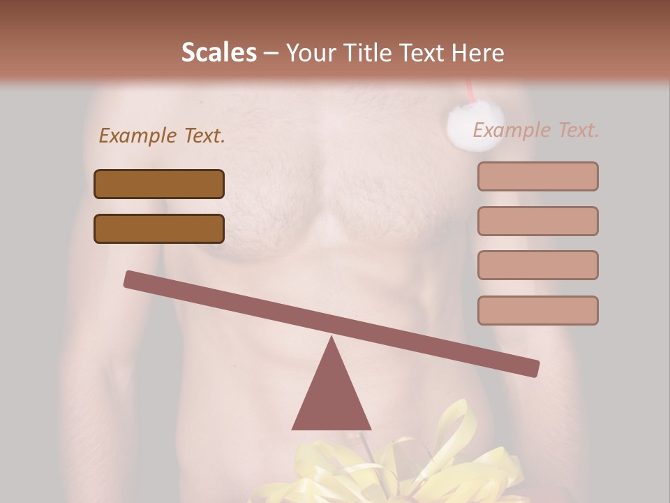 Black Xmas Emotional PowerPoint Template