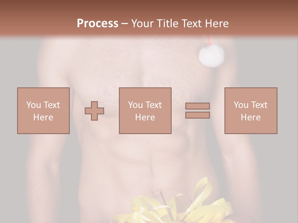 Black Xmas Emotional PowerPoint Template