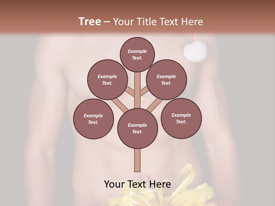 Black Xmas Emotional PowerPoint Template