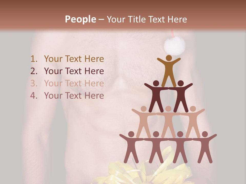 Black Xmas Emotional PowerPoint Template