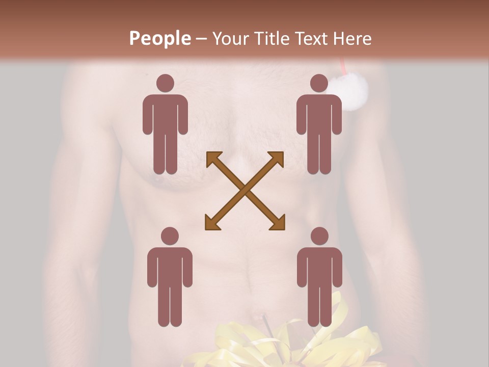 Black Xmas Emotional PowerPoint Template