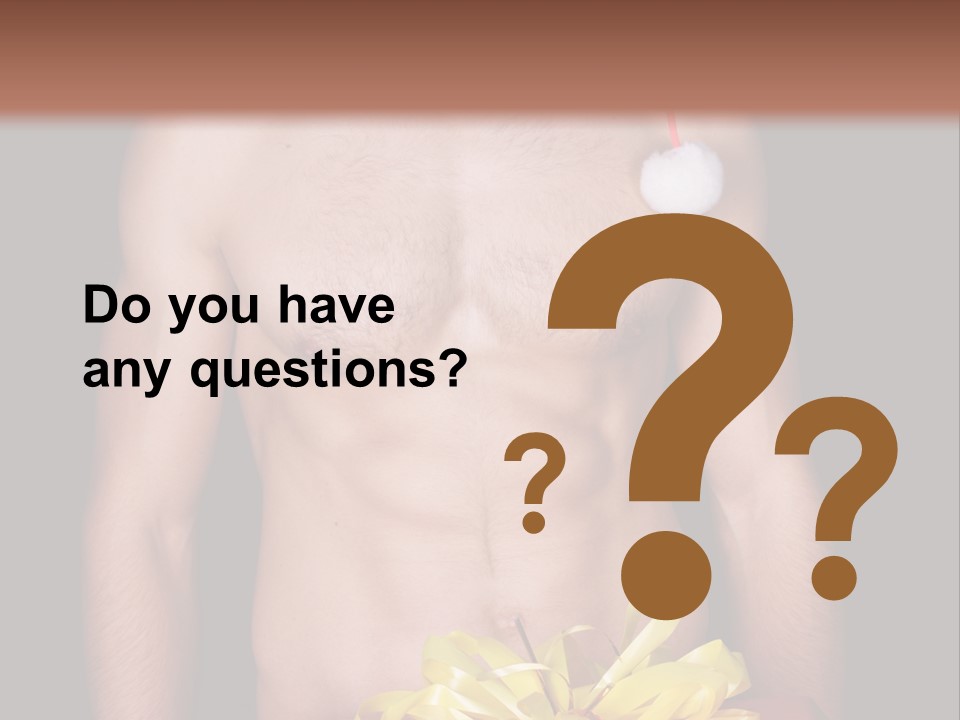 Black Xmas Emotional PowerPoint Template