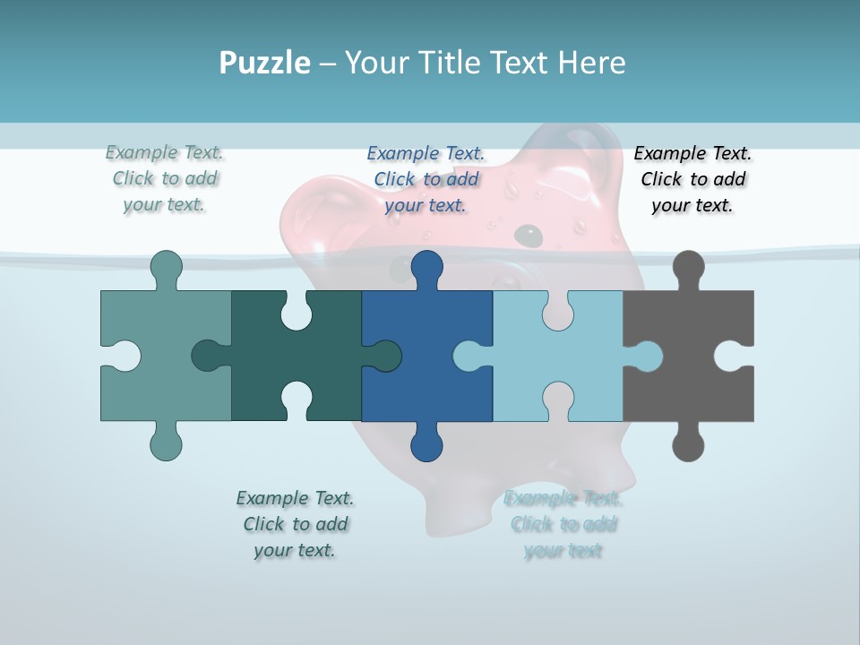 Troubled Desperation Money Management PowerPoint Template