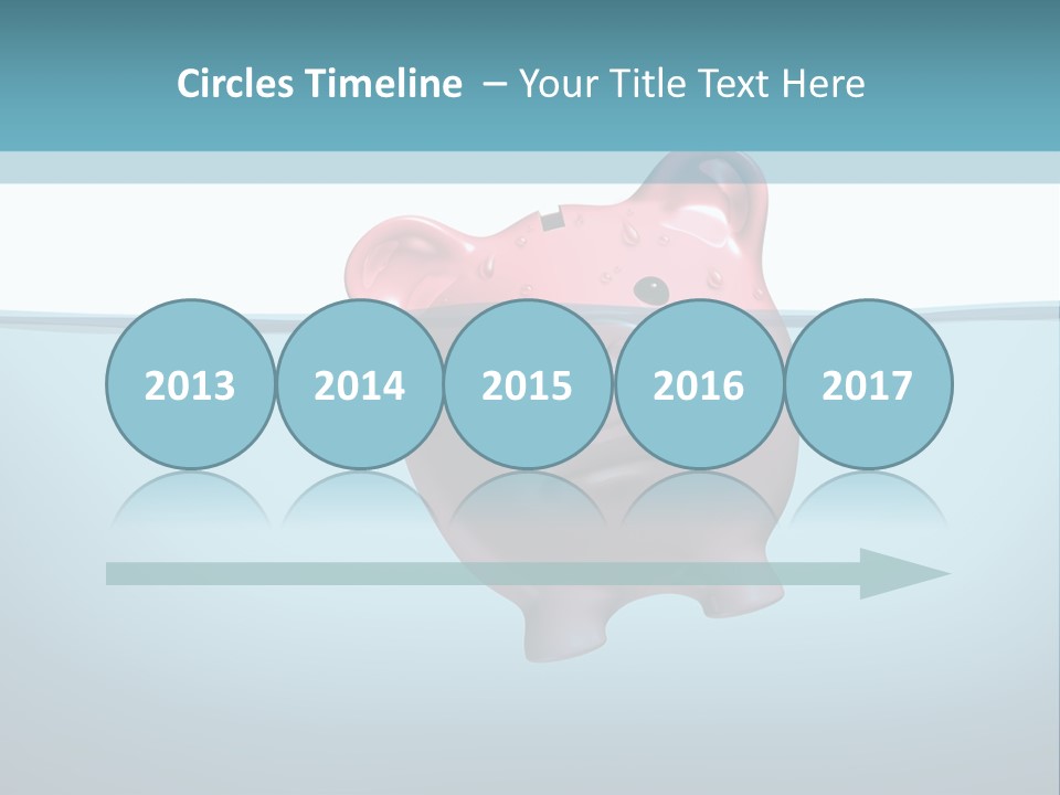 Troubled Desperation Money Management PowerPoint Template