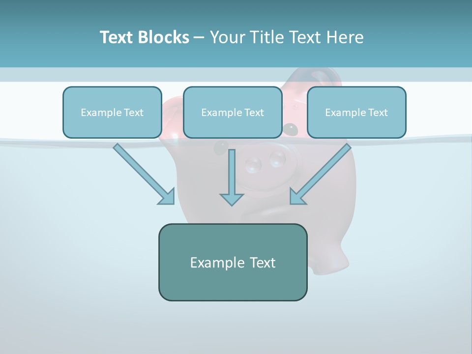 Troubled Desperation Money Management PowerPoint Template