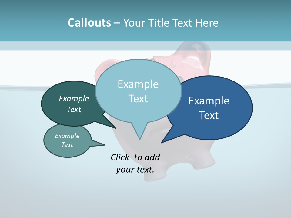 Troubled Desperation Money Management PowerPoint Template