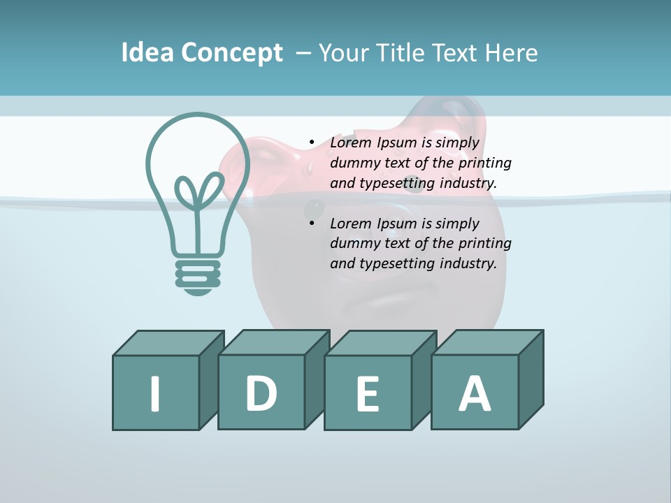 Troubled Desperation Money Management PowerPoint Template