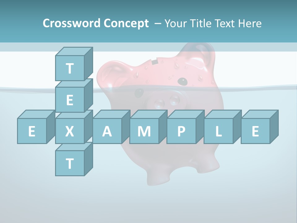 Troubled Desperation Money Management PowerPoint Template