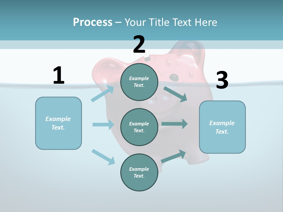 Troubled Desperation Money Management PowerPoint Template