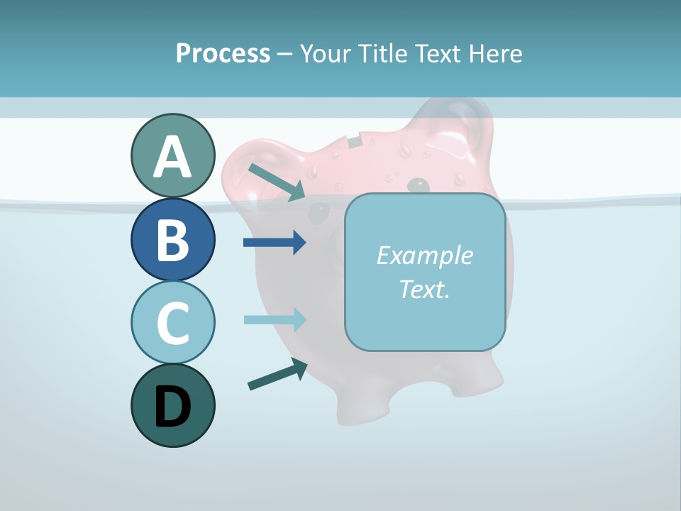 Troubled Desperation Money Management PowerPoint Template