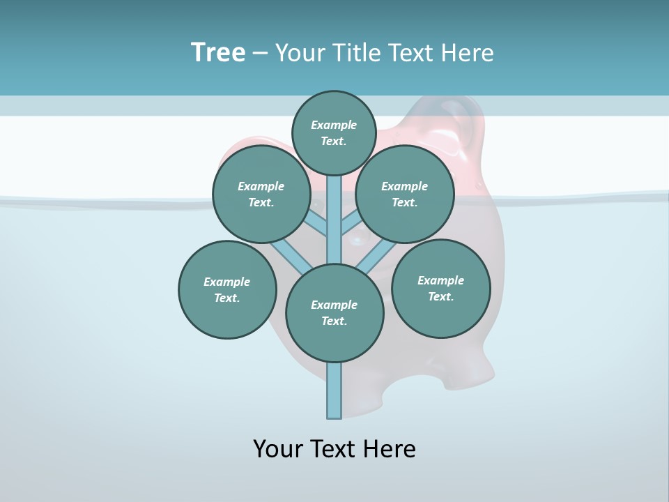 Troubled Desperation Money Management PowerPoint Template