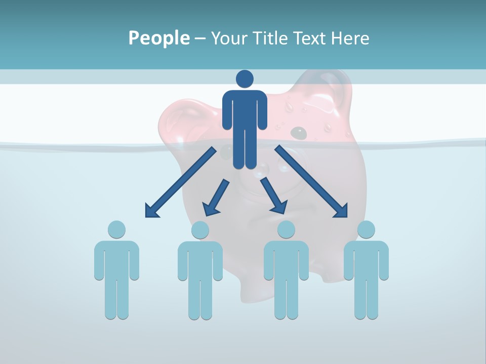 Troubled Desperation Money Management PowerPoint Template