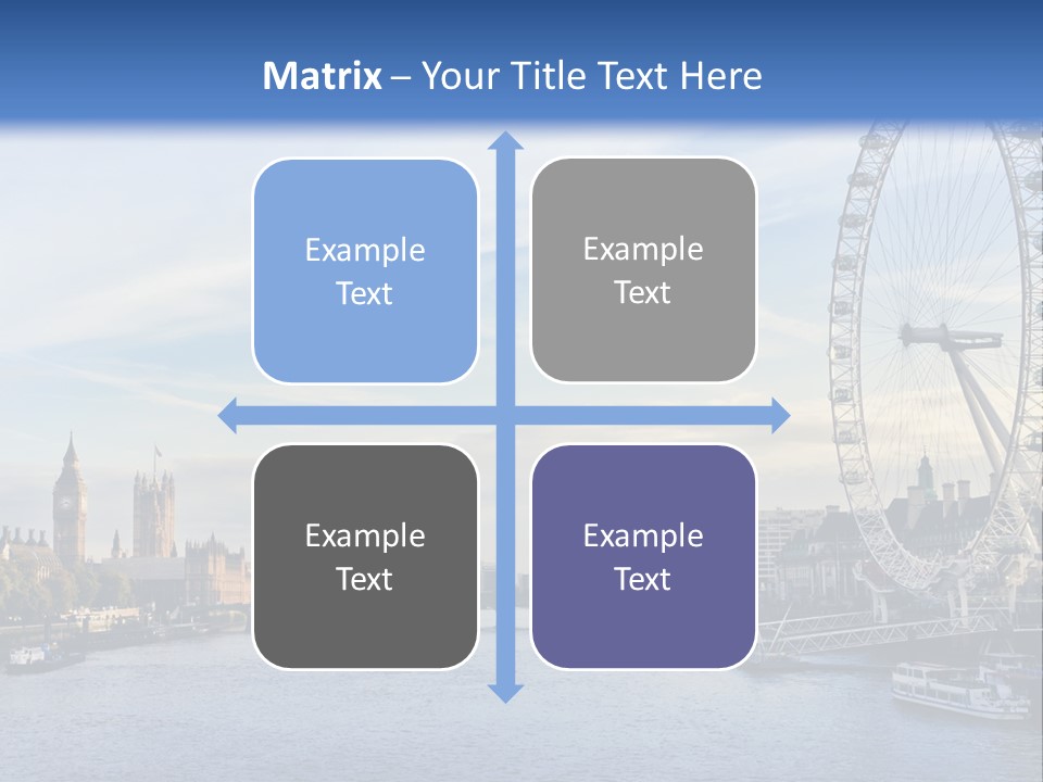 Tourism Panoramic Tower PowerPoint Template