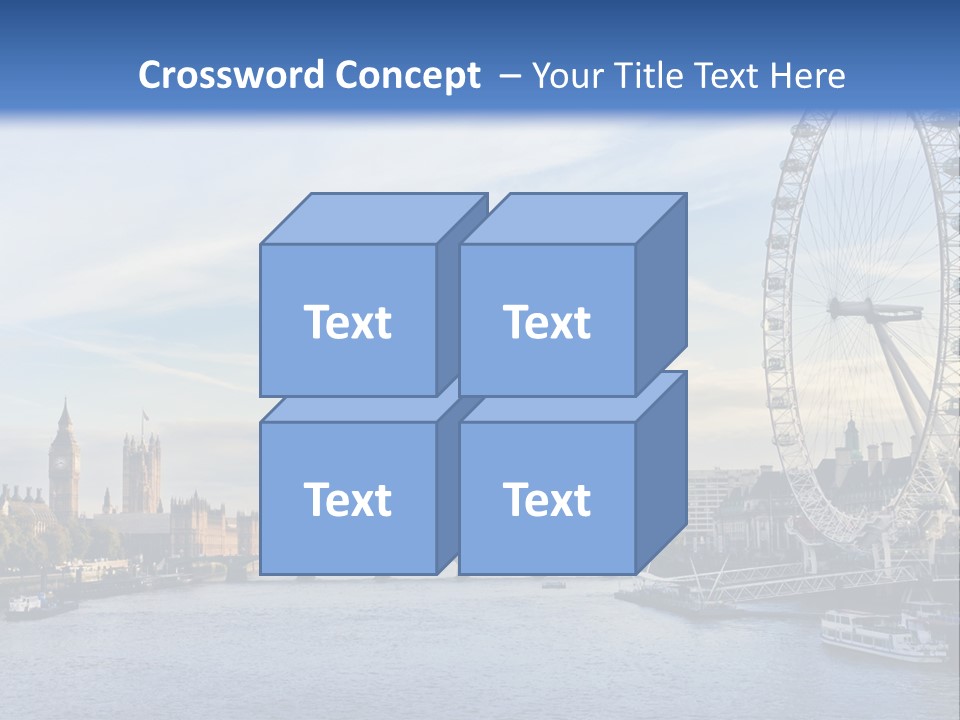 Tourism Panoramic Tower PowerPoint Template