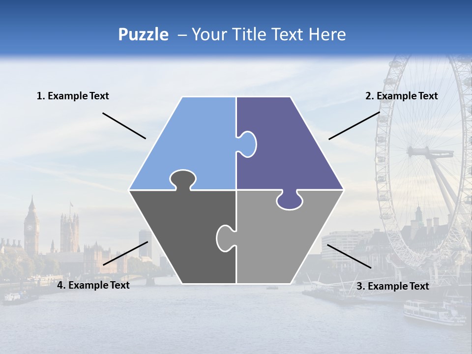 Tourism Panoramic Tower PowerPoint Template