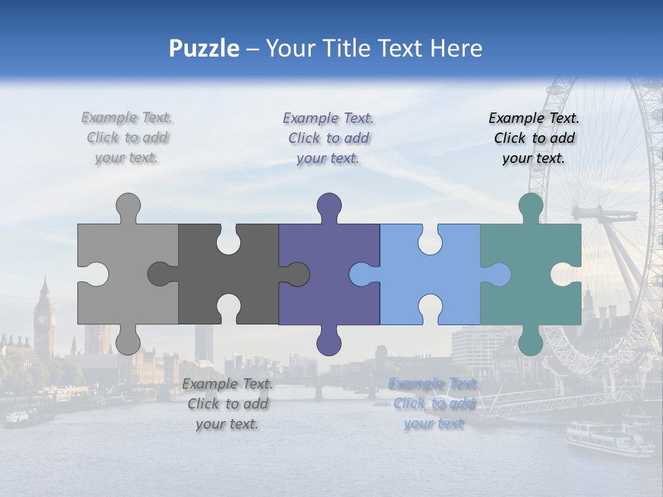 Tourism Panoramic Tower PowerPoint Template