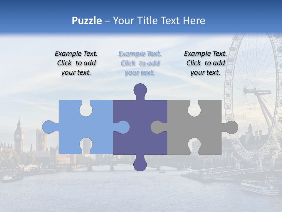 Tourism Panoramic Tower PowerPoint Template