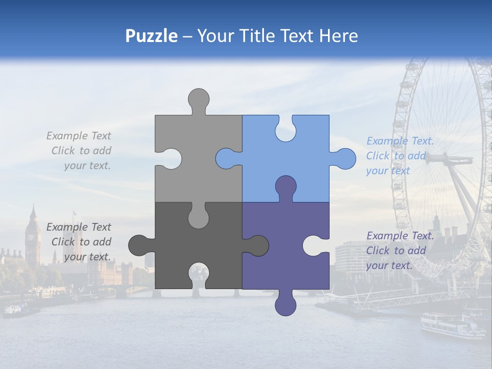 Tourism Panoramic Tower PowerPoint Template