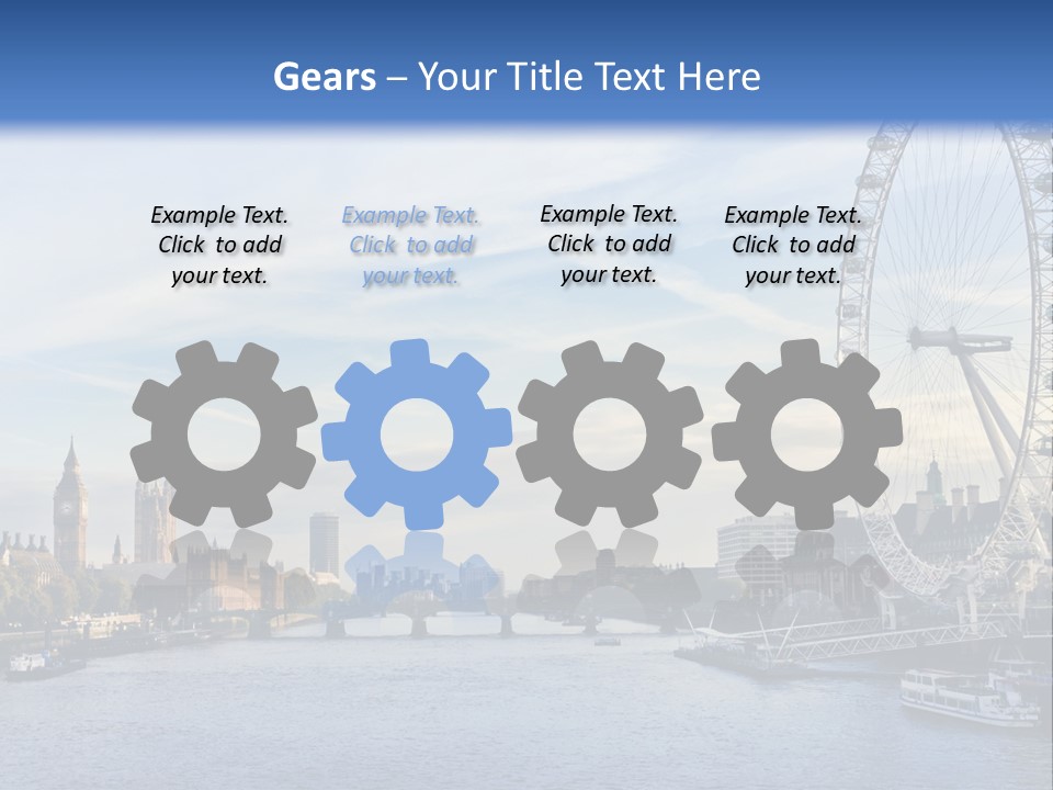 Tourism Panoramic Tower PowerPoint Template