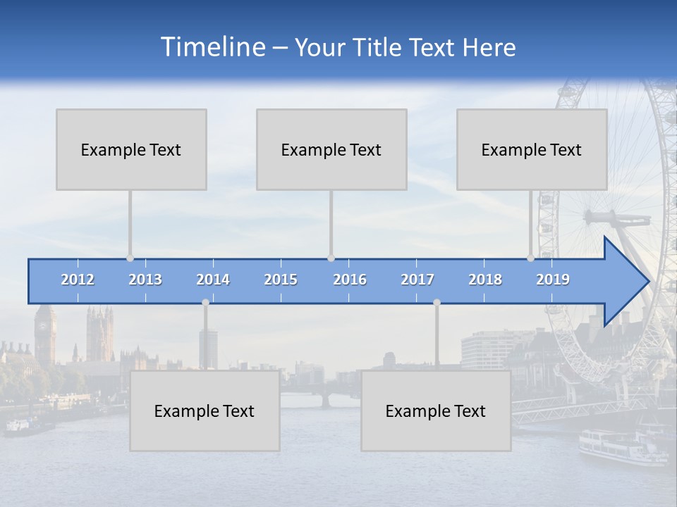 Tourism Panoramic Tower PowerPoint Template