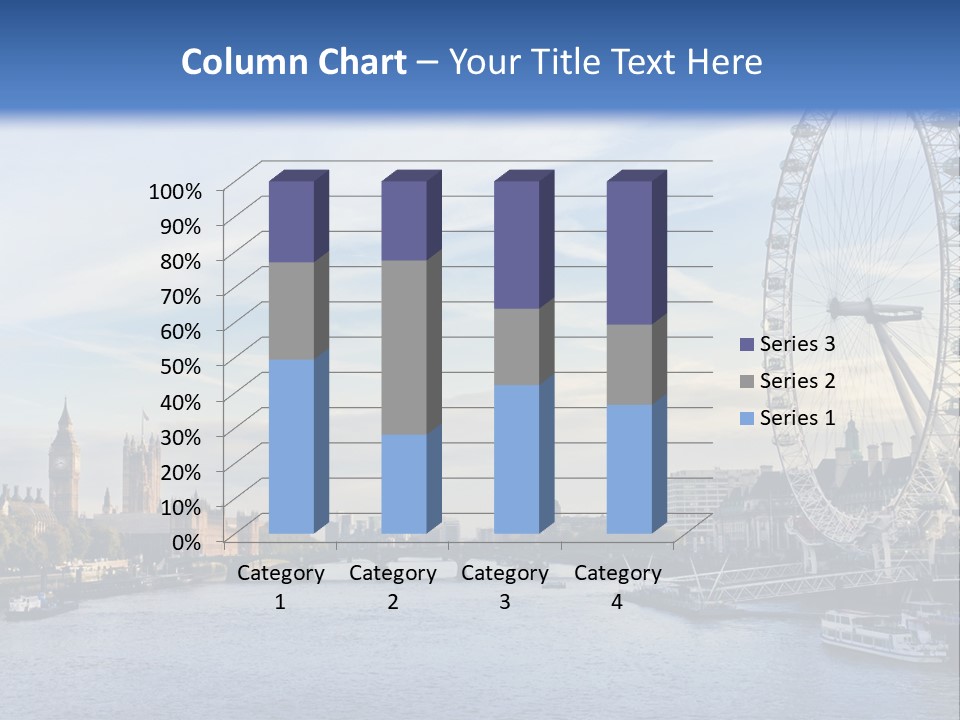 Tourism Panoramic Tower PowerPoint Template
