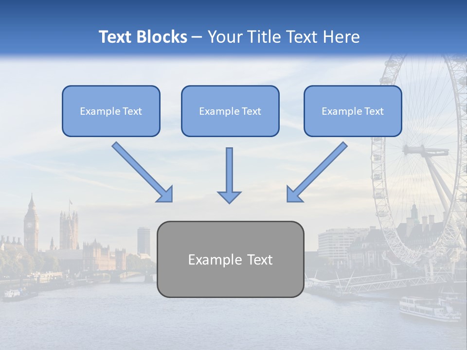 Tourism Panoramic Tower PowerPoint Template