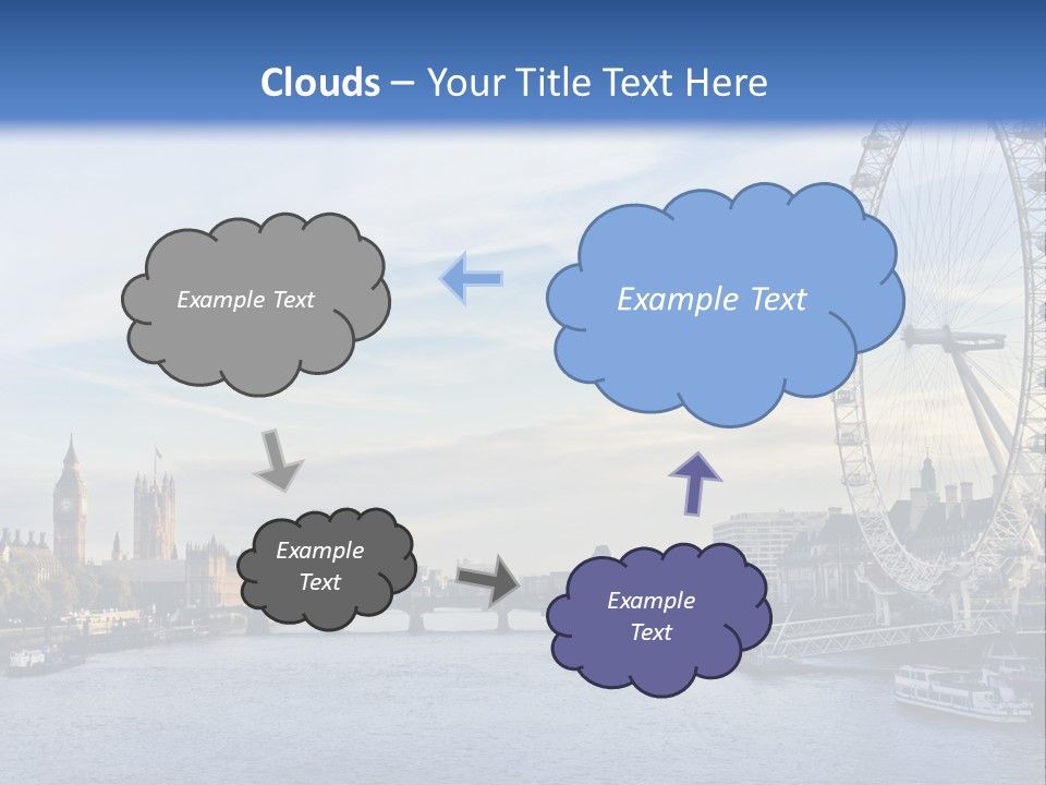 Tourism Panoramic Tower PowerPoint Template