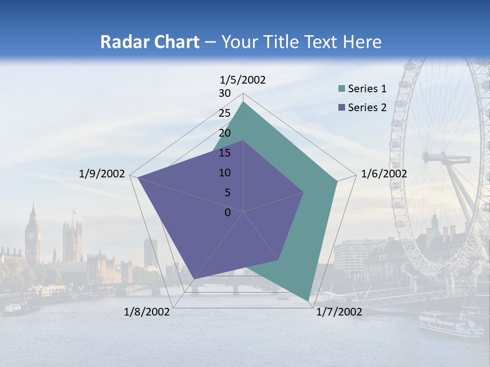 Tourism Panoramic Tower PowerPoint Template