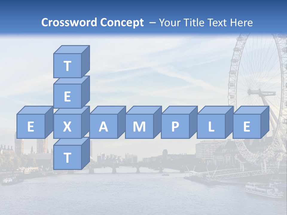 Tourism Panoramic Tower PowerPoint Template