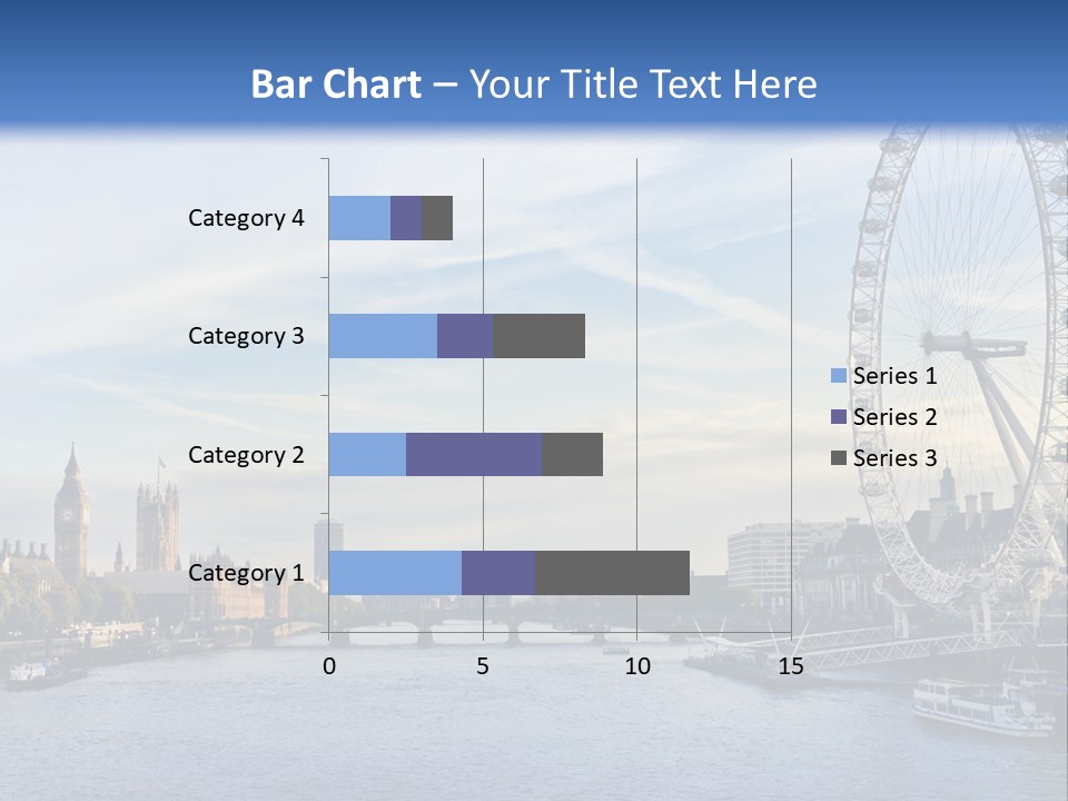 Tourism Panoramic Tower PowerPoint Template