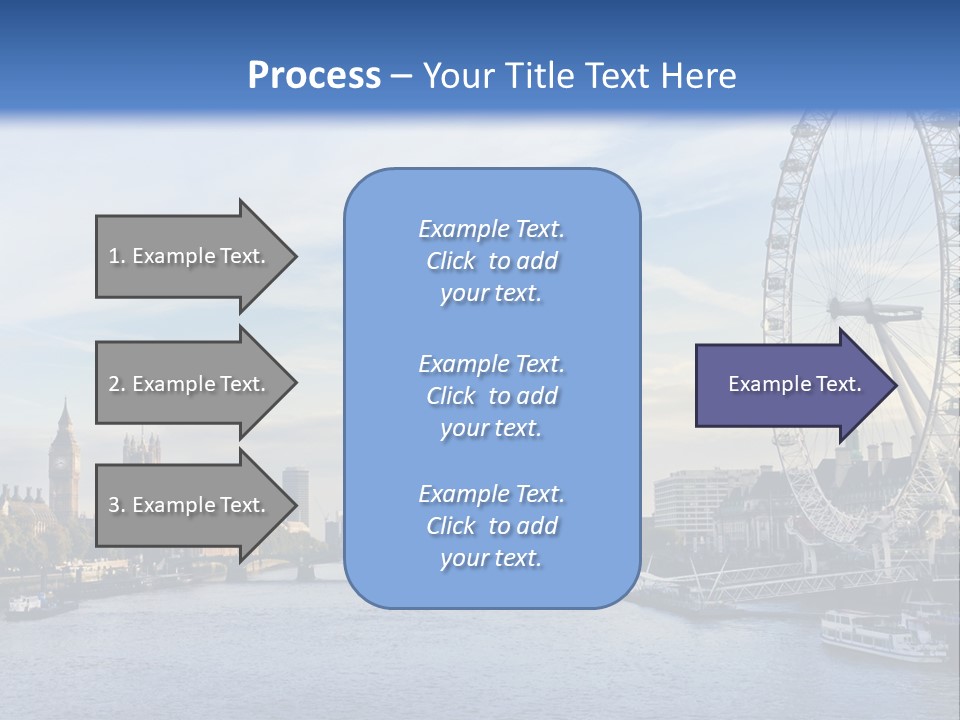 Tourism Panoramic Tower PowerPoint Template